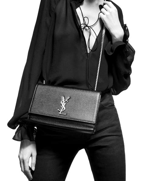 ysl kate embossed suede clutch|clutches and evening saint laurent.